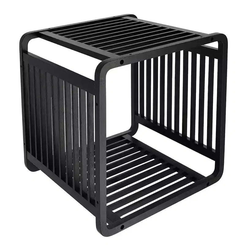 Smart Kube Bamboo Cube Storage, Organizzatore a 13 Ripiani Impilabili