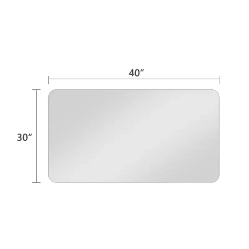 Specchio da bagno, specchio da parete anti-appannamento impermeabile per bagno