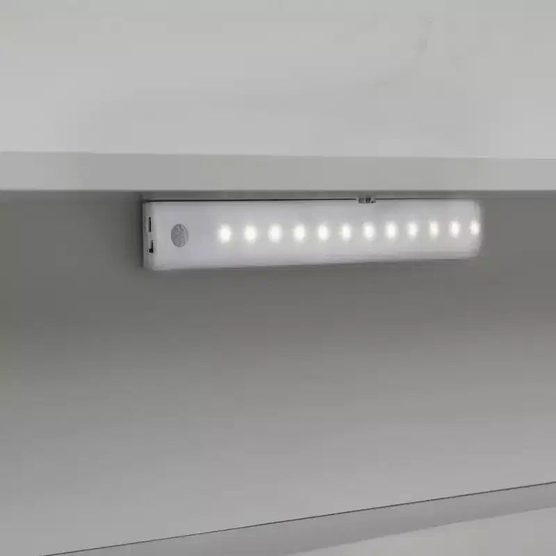 Letto in legno di pino gemello con testiera a libreria e LED con sensore di movimento - Sponde regolabili, letto per bambini sicuro ed elegante