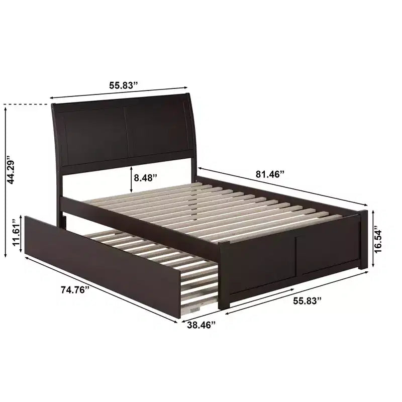 Testiere letto indipendenti con giroletto