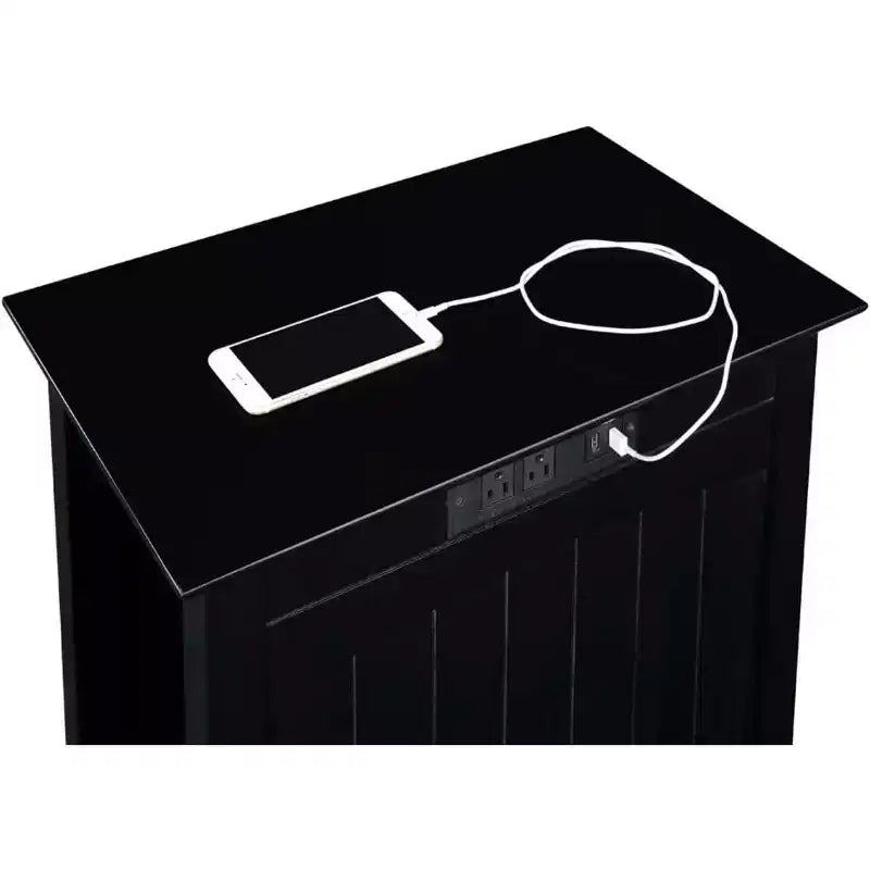 Tavolino Rettangolare con Piano in Legno 1 pezzo