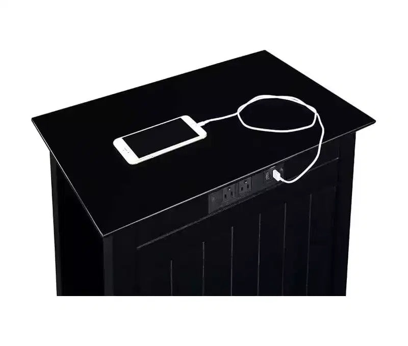 Tavolino Rettangolare con Piano in Legno 1 pezzo