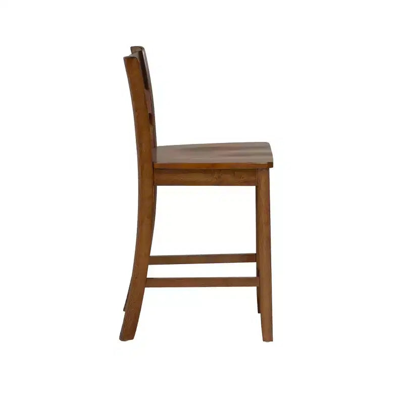 Sgabello da bar altezza bancone noce