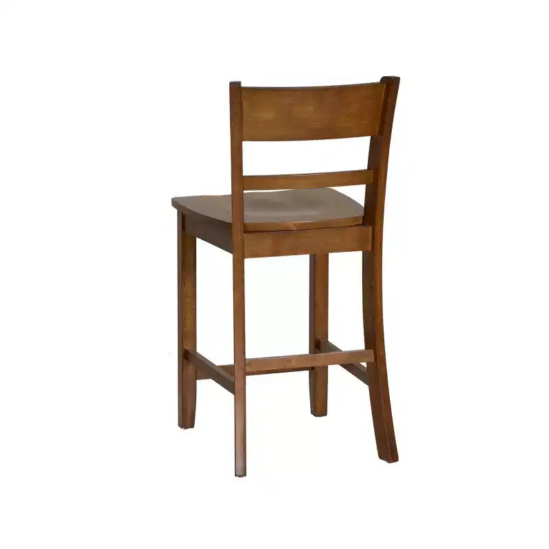 Sgabello da bar altezza bancone noce
