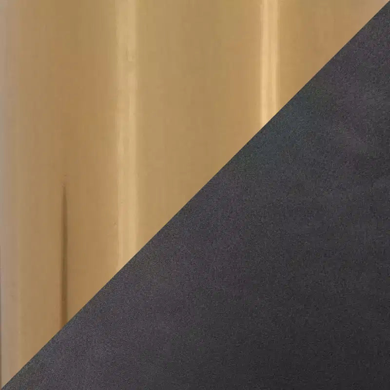 Sedia da ufficio in PU oro/grigio