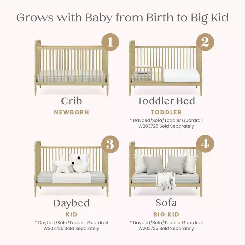 Culla convertibile 4-in-1