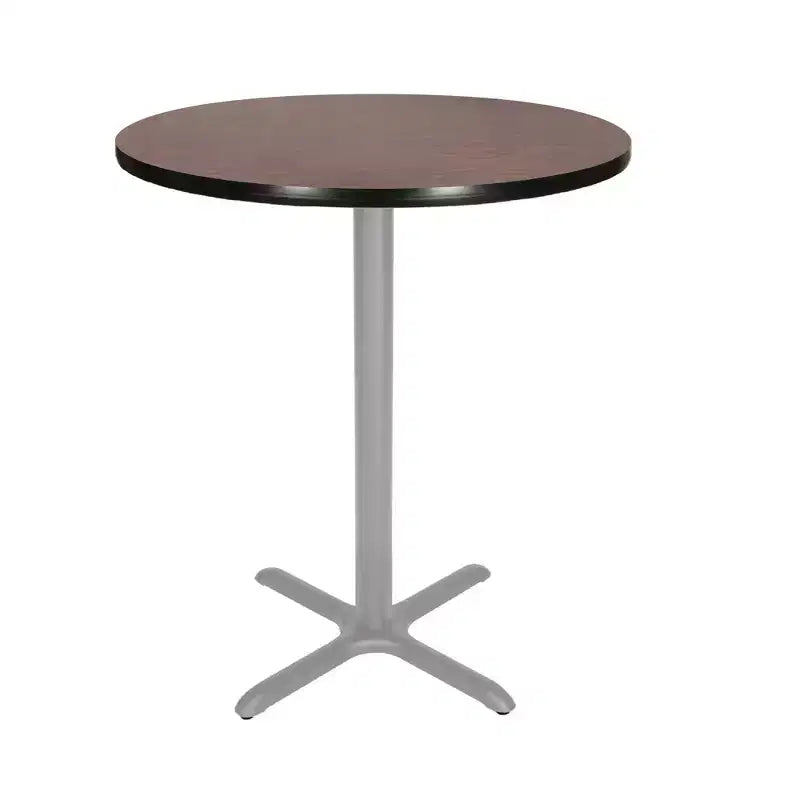 Tavolo da bar/da pranzo rotondo da 42" con base a X